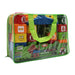 Set Bloques Y Dinosaurios Grande 30 Piezas Con Bolso Estuche - Fliperex