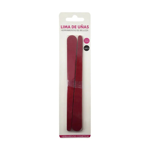 Set De 10 Limas Para Uñas Delgadas Manicura Manicure - Fliperex