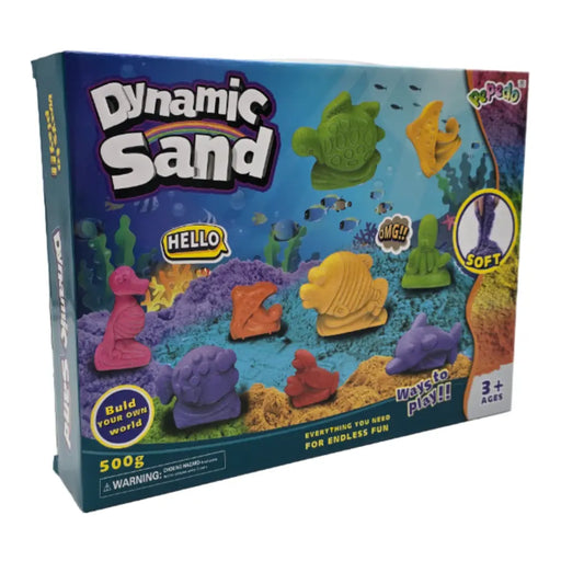 Set De Arena Magia Completo Animales Del Mar Magic Sand - Fliperex