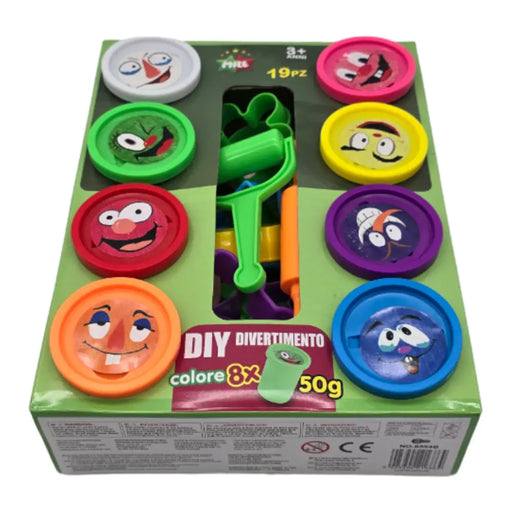 Set De Masas 8 Colores Con Accesorios De Juego Completo - Fliperex