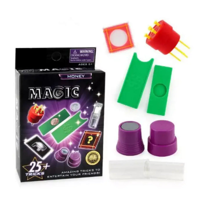 Set Juego De Magia 25 Trucos Clásico Para Niños Y Adultos - Fliperex