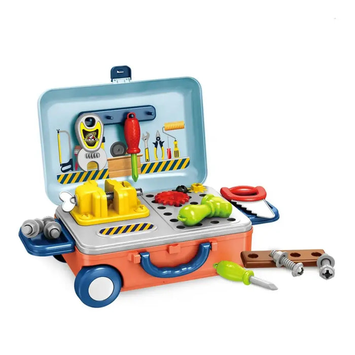 Set Maleta Maletin Infantil Carpintero Niños Juegos - Fliperex