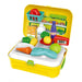 Set Maleta Maletin Infantil Cocina Amarilla Niños Juegos - Fliperex