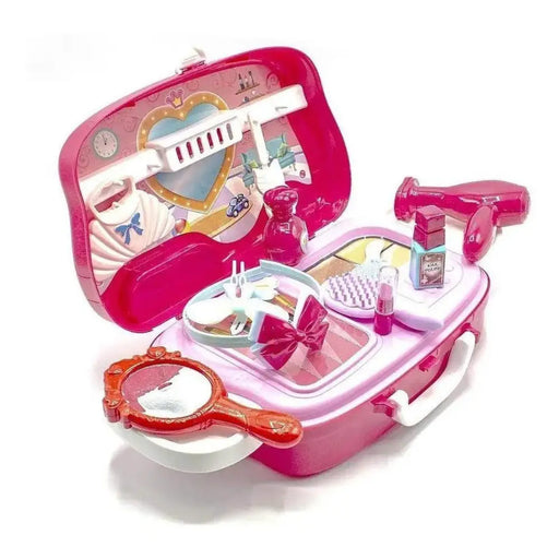 Set Maleta Maletín Infantil Happy Dresser Niña Juegos - Fliperex