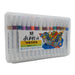 Set Marcadores Acrilicos 48 Lapices Calidad Arte Dibujo - Fliperex