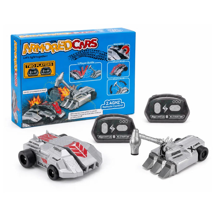 Set 2 Autos Chocadores De Destrucción Control Remoto Rc Infantil