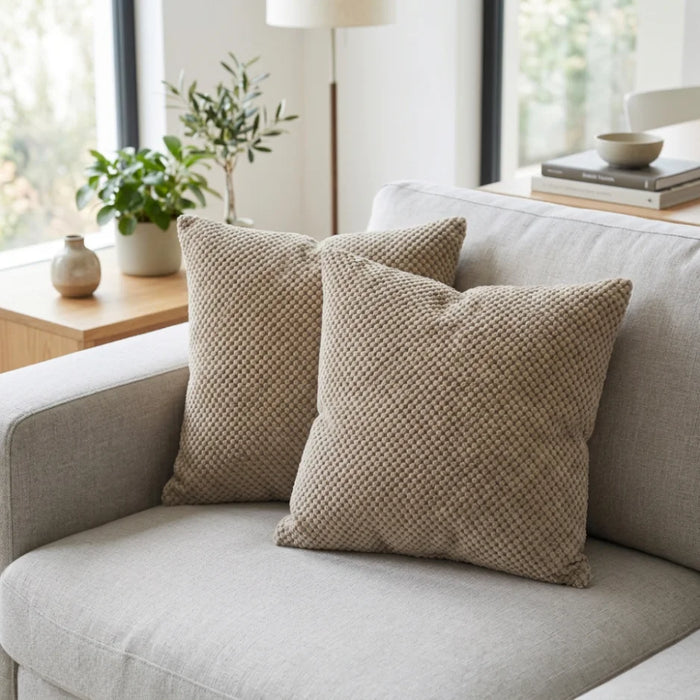 Set 2 Fundas De Cojin 45x45 Decorativas Para Living Sofa