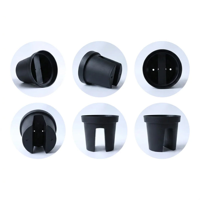 Set 2 Maceteros Colgantes Para Balcon Terraza Jardin Plastico