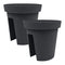 Set 2 Maceteros Colgantes Para Balcon Terraza Jardin Plastico