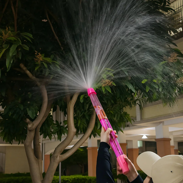 Set 2 Pistolas de Agua Espiral Manual Niños Verano Playa