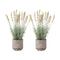 Set 2 Plantas Artificiales Flores Lavanda Decoracion Hogar