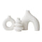 Set 3 Floreros de Ceramica Decorativos Estilo Nordico Hogar