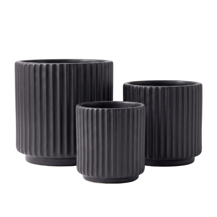 Set 3 Maceteros Macetas De Ceramica Para Plantas Decoracion