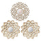 Set 3 Marcos De Espejos Decorativos Arabesco Para Pared