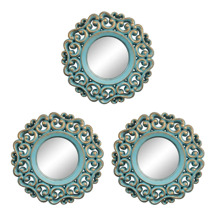Set 3 Marcos De Espejos Estilo Arabe Decorativo Calipso Deco