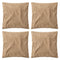 Set 4 Fundas De Cojin 45x45 Decorativas Para Living Sofa