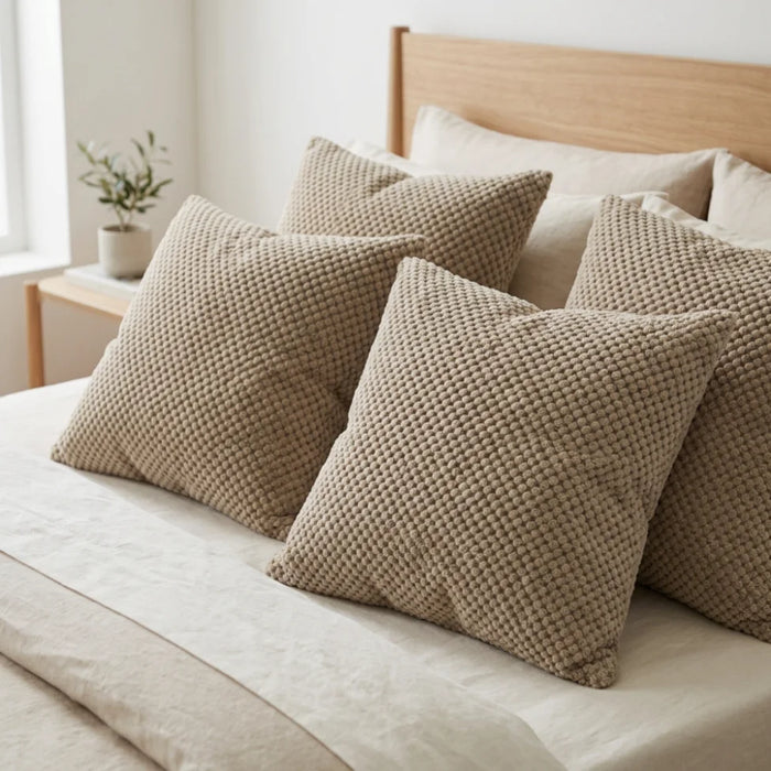 Set 4 Fundas De Cojin 45x45 Decorativas Para Living Sofa