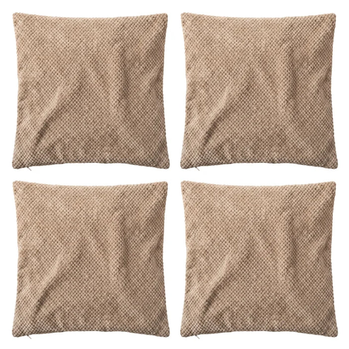 Set 4 Fundas De Cojin 45x45 Decorativas Para Living Sofa