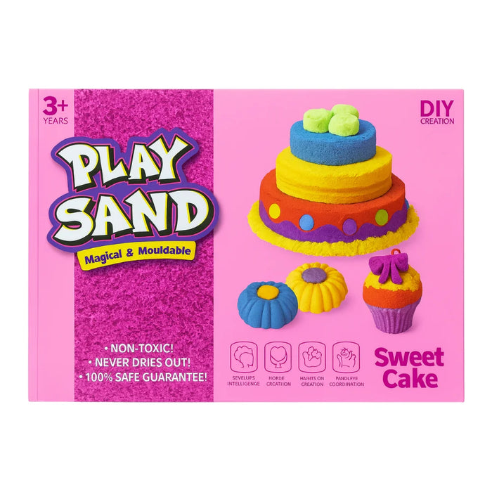 Set De Arena Magica Infantil Con Accesorios y Moldes Variado