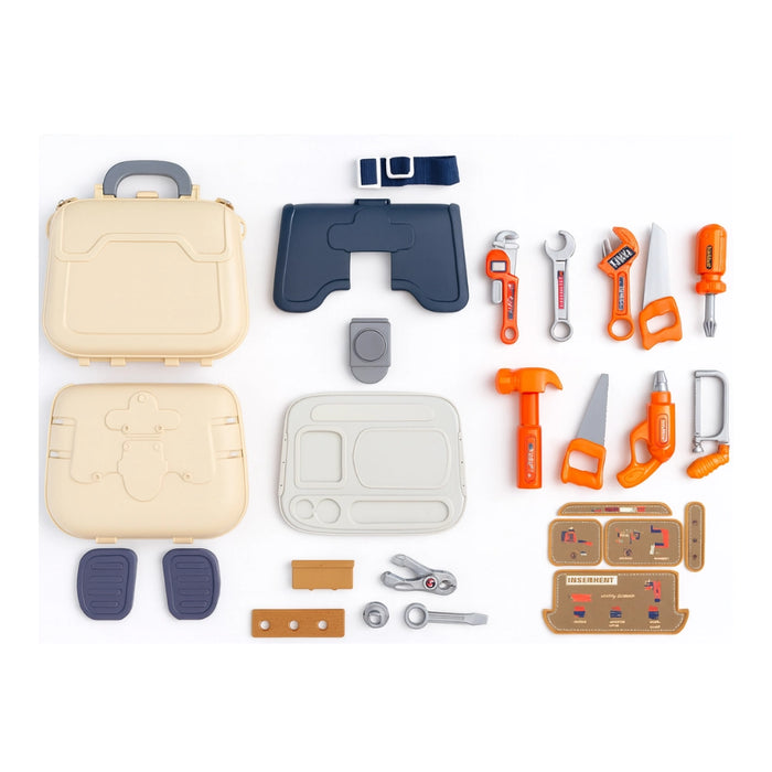 Set Maletin Infantil De Construccion Maleta Herramientas