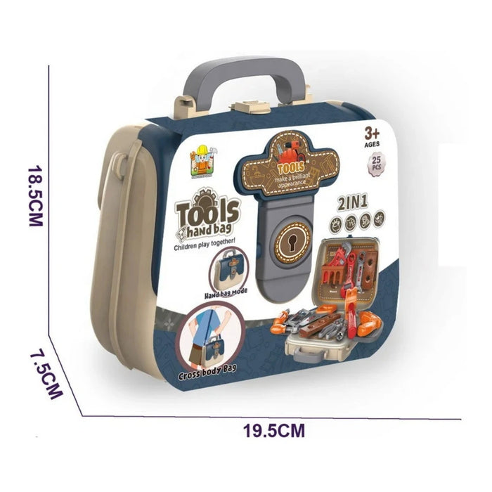 Set Maletin Infantil De Construccion Maleta Herramientas