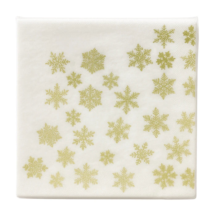 Set de 40 Servilletas Navideñas Con Diseños Variados Decorativos