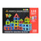 Set de Construccion Magnetico Piezas Magneticas 118 Piezas