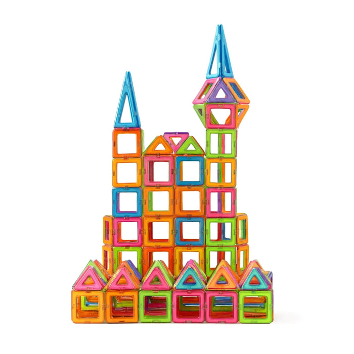 Set de Construccion Magnetico Piezas Magneticas 118 Piezas