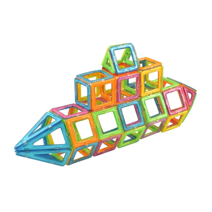 Set de Construccion Magnetico Piezas Magneticas 118 Piezas