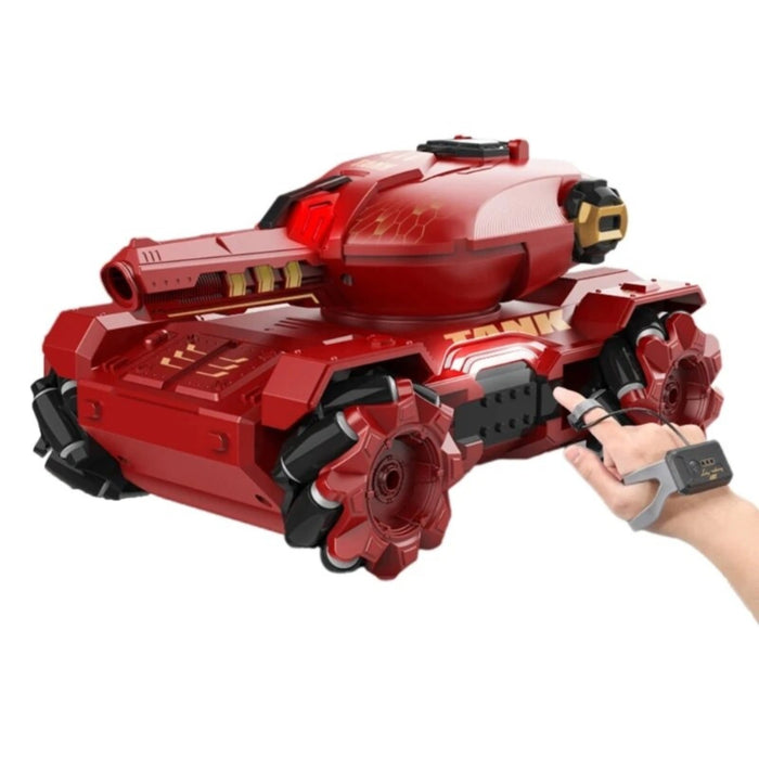 Tanque A Control Remoto Teledirigido Lanza Bolitas De Biogel