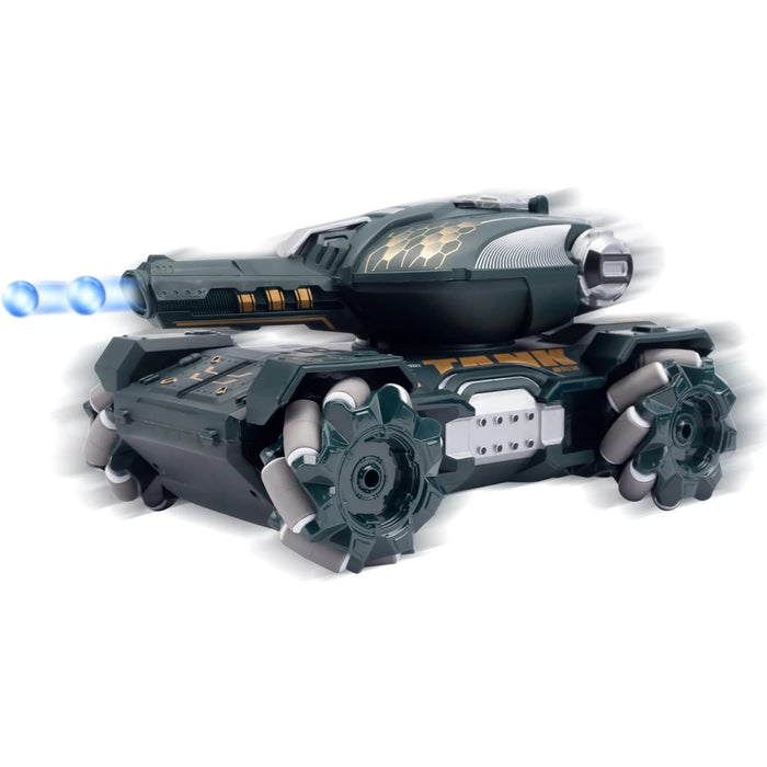 Tanque A Control Remoto Teledirigido Lanza Bolitas De Biogel