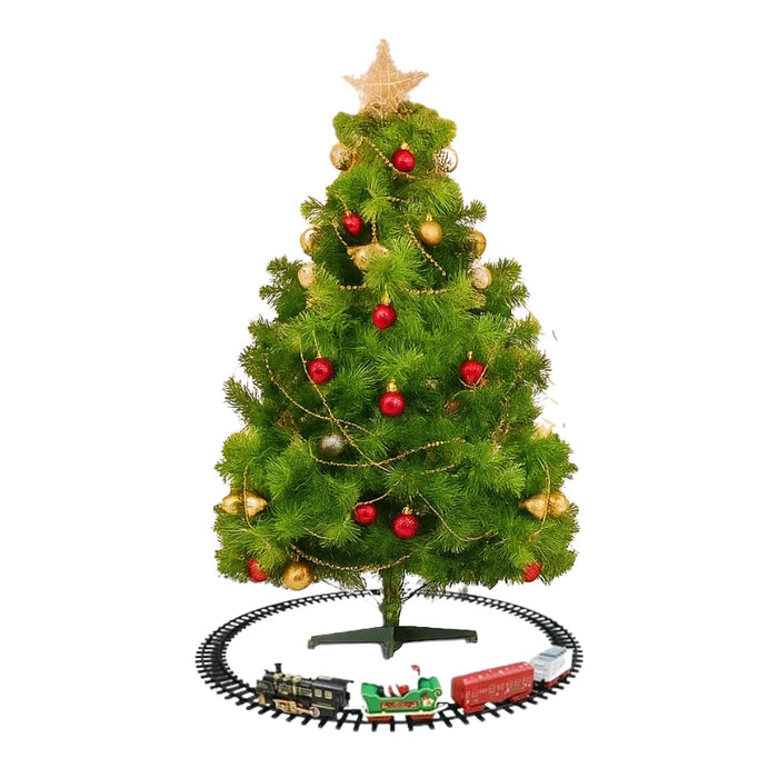 Tren Electrico Navideño Base de Arbol Decorativo Navidad