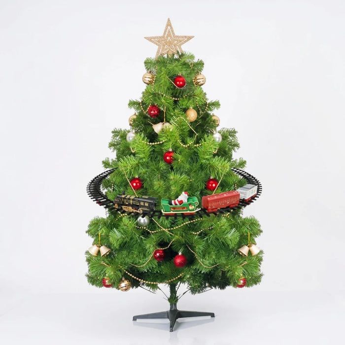 Tren Navideño Electrico Para Arbol Navidad Decorativo Pino