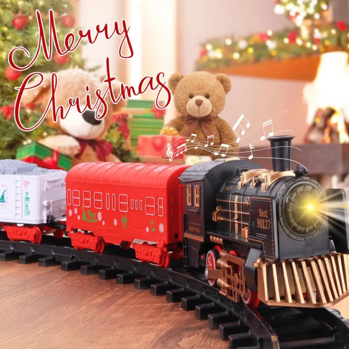Tren Navideño Electrico Para Arbol Navidad Decorativo Pino