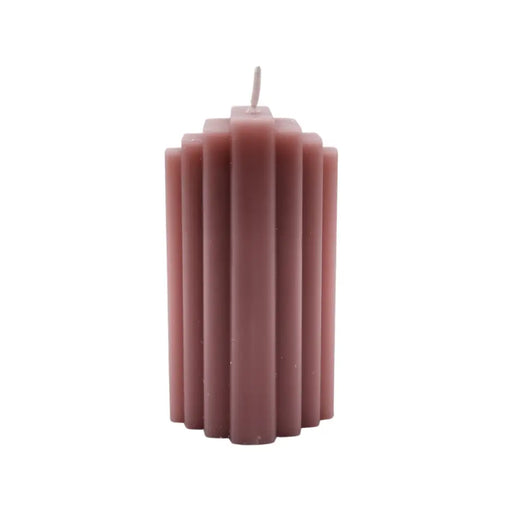 Vela Aromática Perfumada Trapezoidal Tonos Pastel - Fliperex
