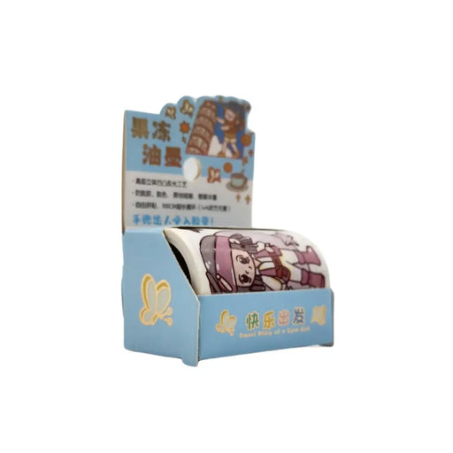 Washi Tape Cinta Adhesiva Kawaii Diseños Cute Decorativo - Fliperex