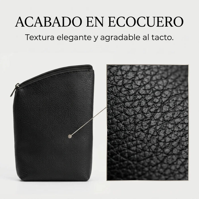Yerbera Ecocuero Premium Para Yerba Mate 300g Capacidad