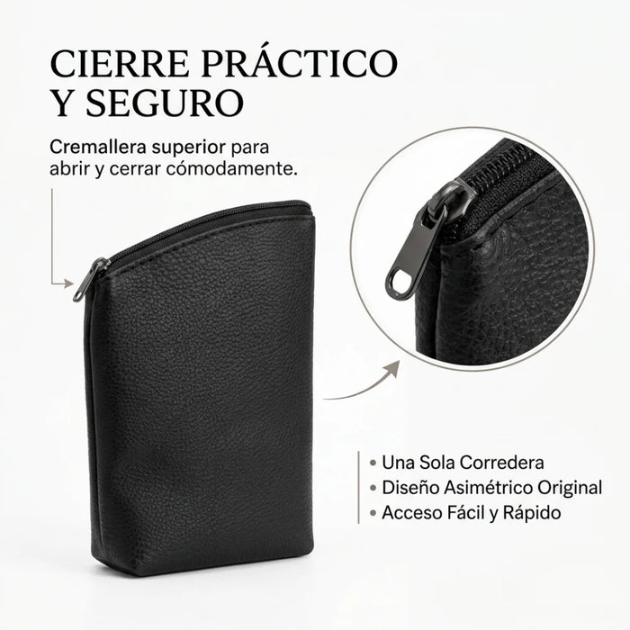 Yerbera Ecocuero Premium Para Yerba Mate 300g Capacidad