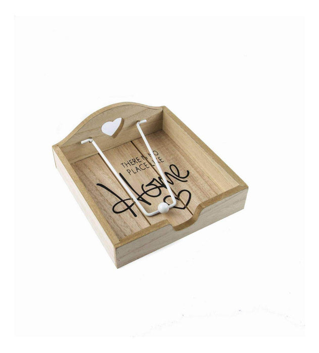 Porta Servilletas De Madera Estilo Vintage Buena Calidad - Fliperex