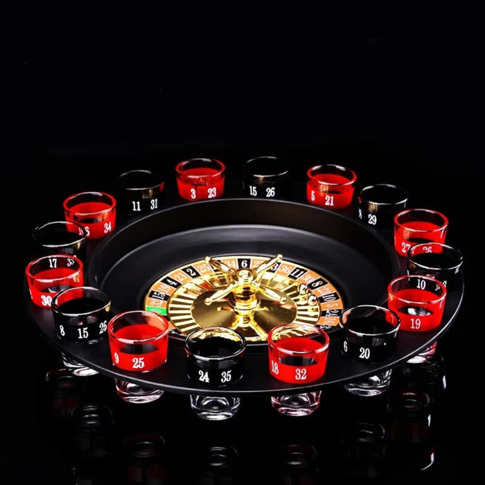 Juego De Ruleta Casino De Shots Con Vasos Cortitos Juego