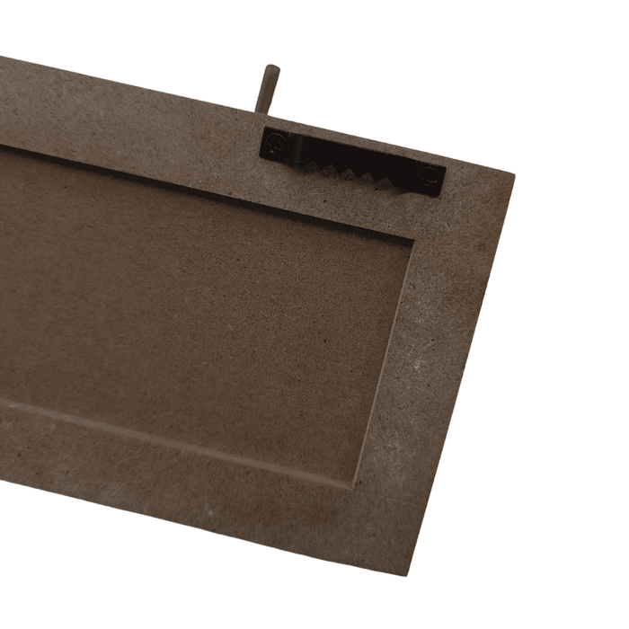 Perchero De Pared Colgador Vintage 5 Ganchos Dobles Café - Fliperex