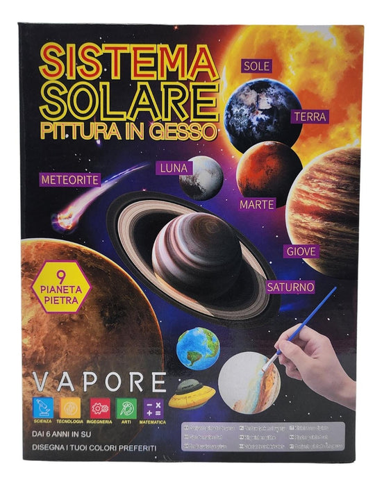 Kit Para Crear Sistema Solar Para Pintar Maqueta Educativo