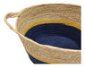 Canasto Decorativo Mimbre Cesta Yute Rustica 3 Colores P - Fliperex