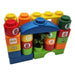 Set Bloques Y Dinosaurios Grande 30 Piezas Con Bolso Estuche - Fliperex