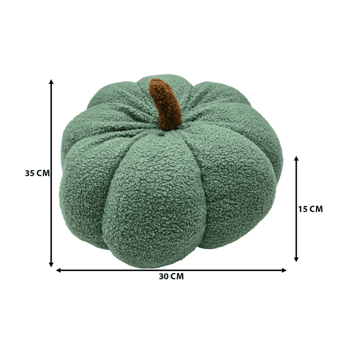 Cojin Decorativo Peluche Forma De Zapallo Calabaza Colores - Fliperex