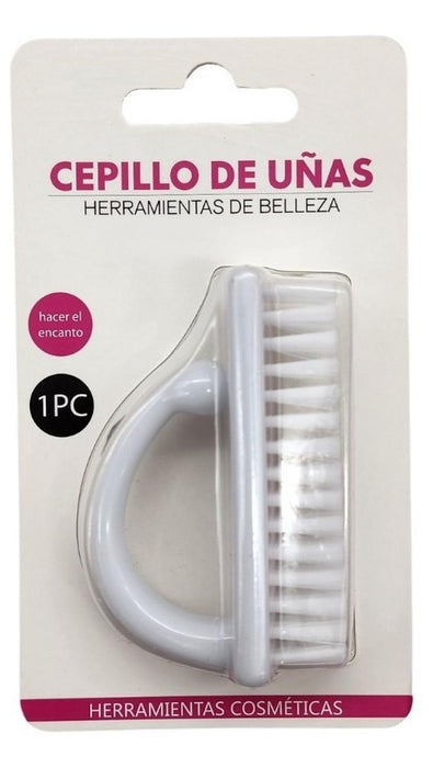 Cepillo Limpiador Escobilla Para Limpiar Uñas Manicure