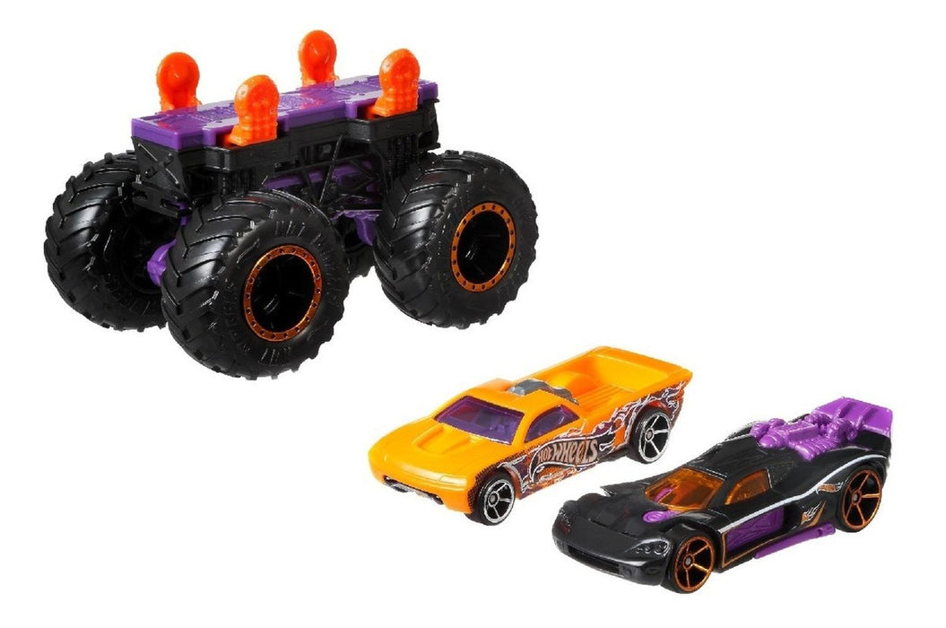 Hotwheels Monster Trucks Set Diseña Tu Mounstro