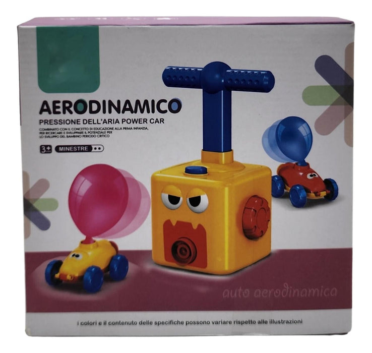 Juego Inflador De Globos Juguete Para Niños Autos Carreras