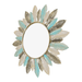 Cuadro De Metal Decorativo De Plumas Metalicas De Colores - Fliperex