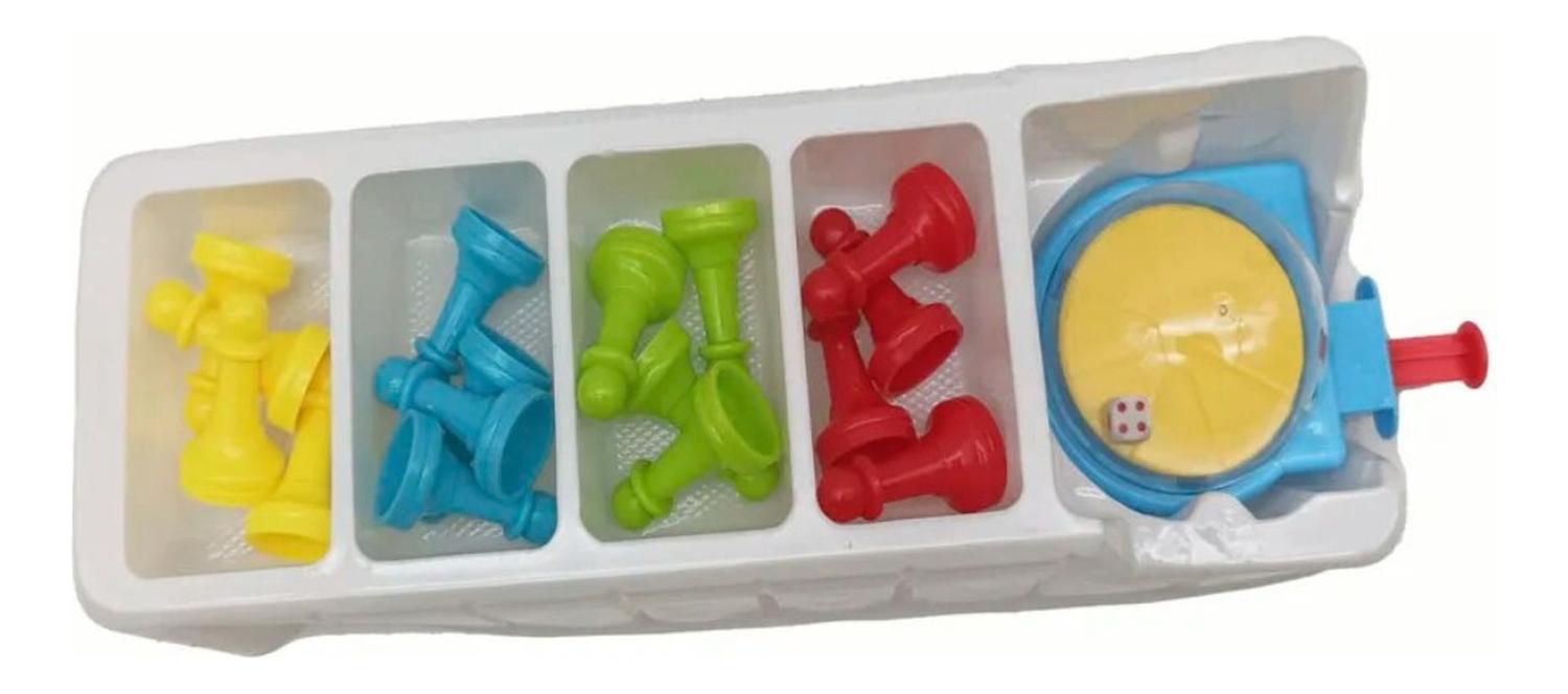 Juego Ludo Grande Juego De Mesa Educativo Dados Con Luz